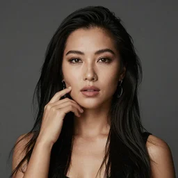 a beautiful woman of asian and caucasian and african and native american descent, 8k stunning photography