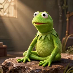 the movie rocky except it's kermit the frog