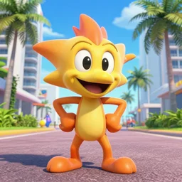 miami florida in crash bandicoot