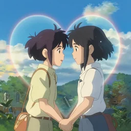 the perfect heart shape, by makoto shinkai