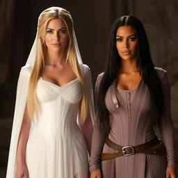 victoria justice with kim kardashian body as princess padme in star wars episode 3, 8 k resolution, cinematic lighting, anatomically correct