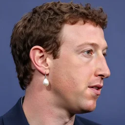 Mark Zuckerberg with the Pearl earring