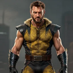 Tom Hardy as wolverine Digital art 4K quality Photorealism