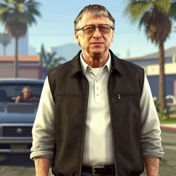 bill gates as a gta v character