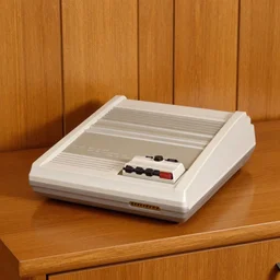 video game console from the 1970s, wood panelling