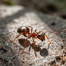 sweating ants