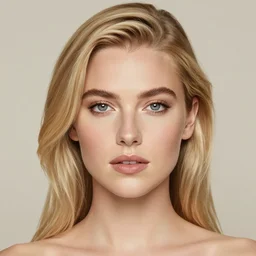 masterpiece head-on symmetrical centered painted portrait, Imogen Poots as a paladin, blonde hair, elegant, in the style of ROSSDRAWS and Ruan Jia and Ross Tran and Alphonse Mucha and Ayami Kojima and Charlie Bowater and Karol Bak and Jean Delville, pixar, maya engine, splash comics, global illumination lighting, rich bright colours