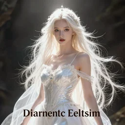 goddess, pale, holy, gorgeous, white dress, high fantasy, Blade and Soul, Disco Elysium