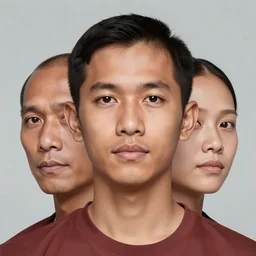 indonesia history, perfect faces