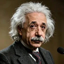 albert einstein as a gigachad