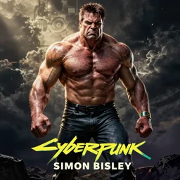 cyberpunk hulk hogan by simon bisley