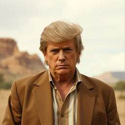 willem dafoe as donald trump, still from raising arizona ( 1 9 9 1 )