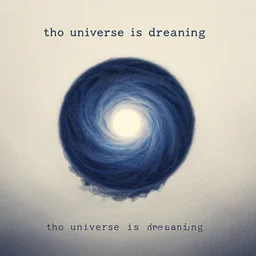 the universe is dreaming
