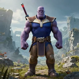 Thanos in Skyrim