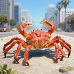 giant crab attacking a california city, in 2 0 1 2, bathed in the the glow of the sunset, low - light photograph, photography ansel adams