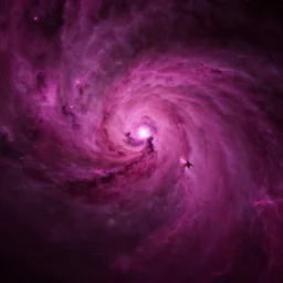 magenta overlay stormy turbulinterstellar terrain image