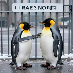 this city is now safe, i have punched a penguin into prison
