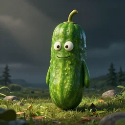 Pickle Rick, I´m not a cow, I am a pickle