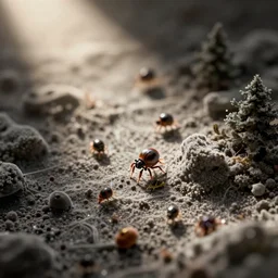 a microscopic picture of tiny creatures