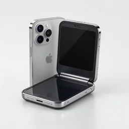 the iphone 1 3 pro max as a flip phone
