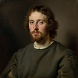 a renaissance style portrait painting of earl sweatshirt