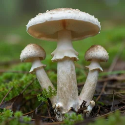 a mushroom with arms and legs