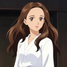 natalie portman in a shonen anime fantasy illustration by tomoyuki yamasaki, kyoto studio, madhouse, sakuga, ufotable, square enix, cinematic lighting, trending on artstation - n 4