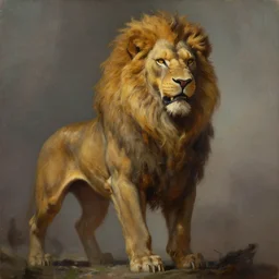 a detailed portrait painting of a fantasy male androsphinx, dungeons and dragons character art, warcraft art, lions body, humanoid face, fierce, in the style of tim hildebrandt