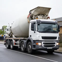 london machinery, cement truck