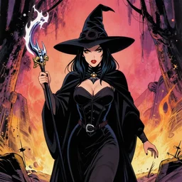 comic for dark witch, 1 9 8 0 s
