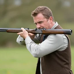 Jesse Pinkman shooting a British Pattern 1769 Short Land musket