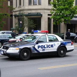 police car