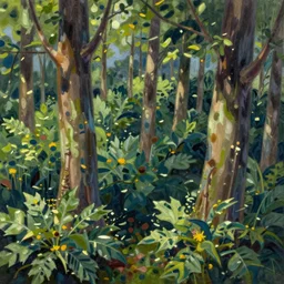 anime sniper bushes, intricate oil painting by greg rutkowski, trending on artstation