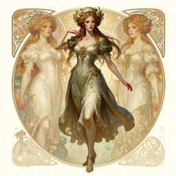 clear portrait of a attractive female alien, cottagecore!!, background hyper detailed, character concept, full body, dynamic pose, intricate, elegant, highly detailed, digital painting, artstation, concept art, smooth, sharp focus, illustration, art by artgerm and greg rutkowski and alphonse mucha