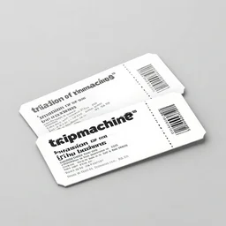 mockup of a concert ticket, bandname is tripmachine, tour is invasion of the tripmachines, realistic digital art, 3 d render of a huge futuristic steampunk generator, 8 k, fluorescent colors, halluzinogenic, multicolored, exaggerated detailed, unreal engine