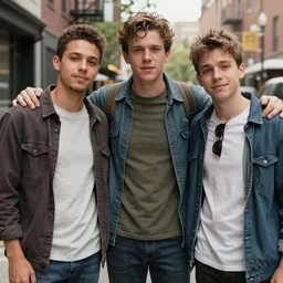 skeery jones the brooklyn boys in real life, 8 k, 4 k uhd, realistic, hyper realistic, super detailed, very detailed, detailed