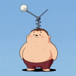 night chubby cartoon concept art, spiral shaped, tv antenna, from the lorax horton hears a who!, black blue green, spiral clouds