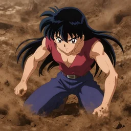 Demonic Dirt Elimination Magic, anime by Yoshitaka Amano, everything in focus, rule of thirds, rendered in octane, rendered in Corona, rendered in vray, rendered in Arnold, insanely detailed, photorealistic, cinematic, no grain