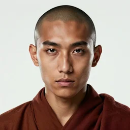 portrait of monk, sharp focus, octane render, ( ( brown skin ) ), ffxi, rpg, beautiful, unreal engine, symmetrical!!, maybelline, sephora, loreal, artstation, art by artgerm, rossdraws, art by karol bak, makeup, refraction, glass accents, cinematic, concept art, vsco