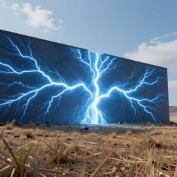 a wall made of electricity in the middle of an open battlefield, trending on artstation, cgsociety, 8 k, cinematic, unreal engine, octane render, illustration digital painting, sharp focus, art by wlop and greg rutkowski, rule of thirds, golden ratio, ambient lighting