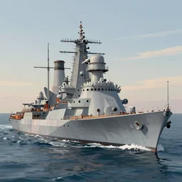 the battleship, a masterpiece by rodrigo martinez, best painter in the world