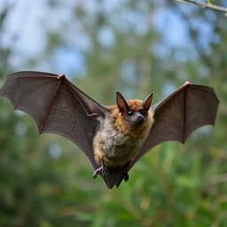 A photo from a GoPro of a bat