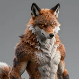 a handsome werewolf seductive fursona, digital art, redshift render, hyperrealistic, ray - tracing photographed with canon