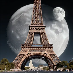 if paris was built on the moon