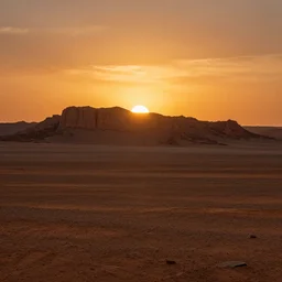 an amazing sunset on mars, rugged cliffs in the background, detailed, digital art, vast landscape, immaculate scale