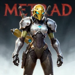 Samus Aran, official promotional art for Metroid Dread