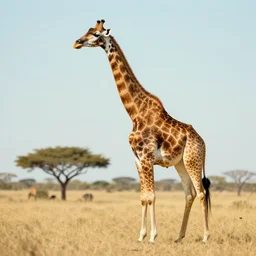 stereogram of a giraffe