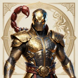 highly detailed portrait of scorpion mortal kombat, octane render, unreal engine, art by artgerm, digital illustration, ornate details,