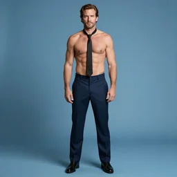 full body 8k highly detailed photograph of John Hamm shirtless, black tie, blue shoes, on the red carpet at a movie premiere