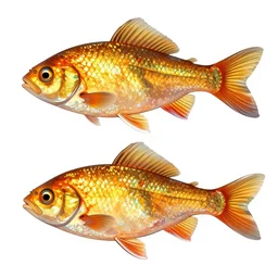 iridescent amber fish, symmetrical, highly detailed, digital art, sharp focus, trending on art station, anime art style